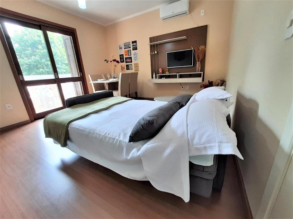 Apartamento Refugio Do Ipe Em Gramado - Proximo Ao Lago Negro Esterno foto
