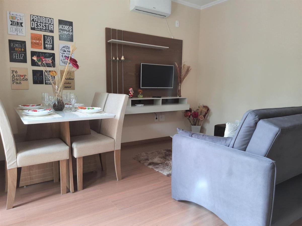 Apartamento Refugio Do Ipe Em Gramado - Proximo Ao Lago Negro Esterno foto